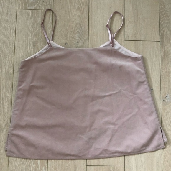 Japanese Harajuku Brand Mercury Duo Velour Camisole with Adjustable Straps - Picture 4 of 10